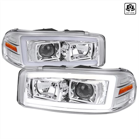 Spec-D Tuning 00-06 Gmc Yukon Denali Projector Headlights 2LHP-DEN00-G2-TM